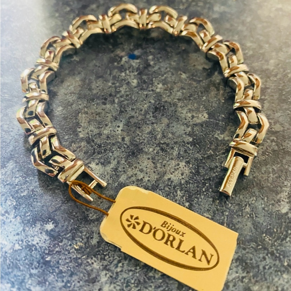 D'Orlan "Bijoux" bracelet with a Byzantine-style chain Vintage